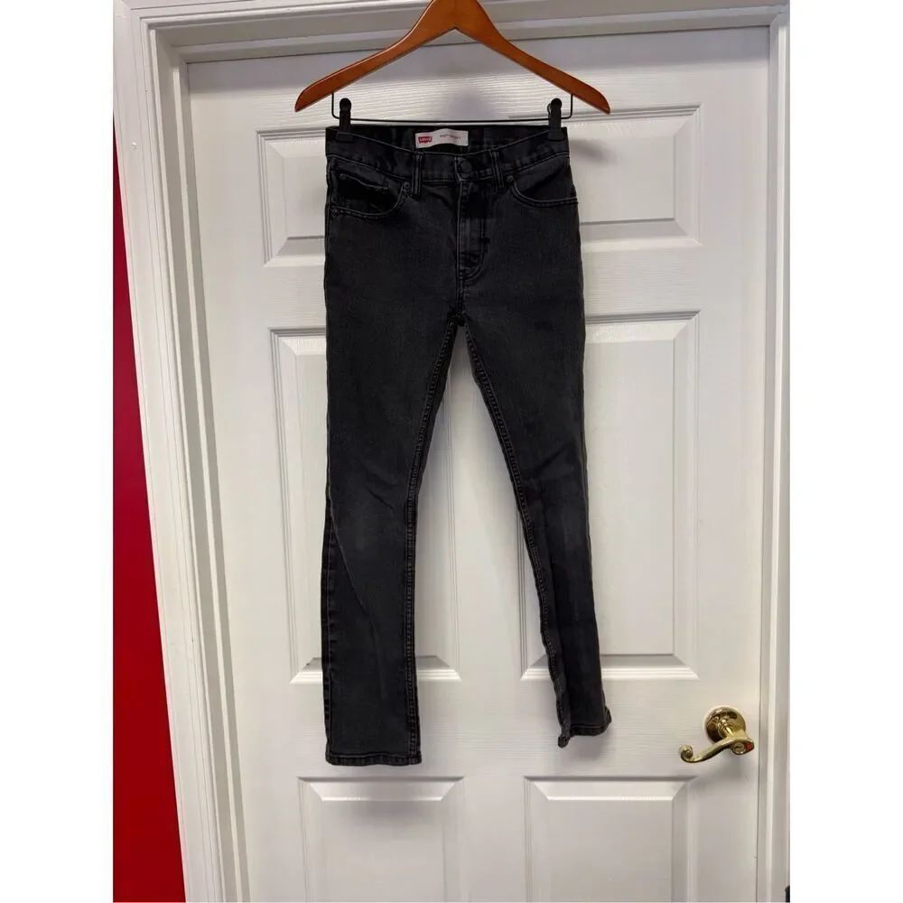 Levi’s 510 Girls Skinny Black Jeans sz 16